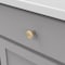Hickory Hardware Maven Collection Knob 1-1/4 Inch Diameter Brushed Golden Brass Finish H078776BGB - alternate 9